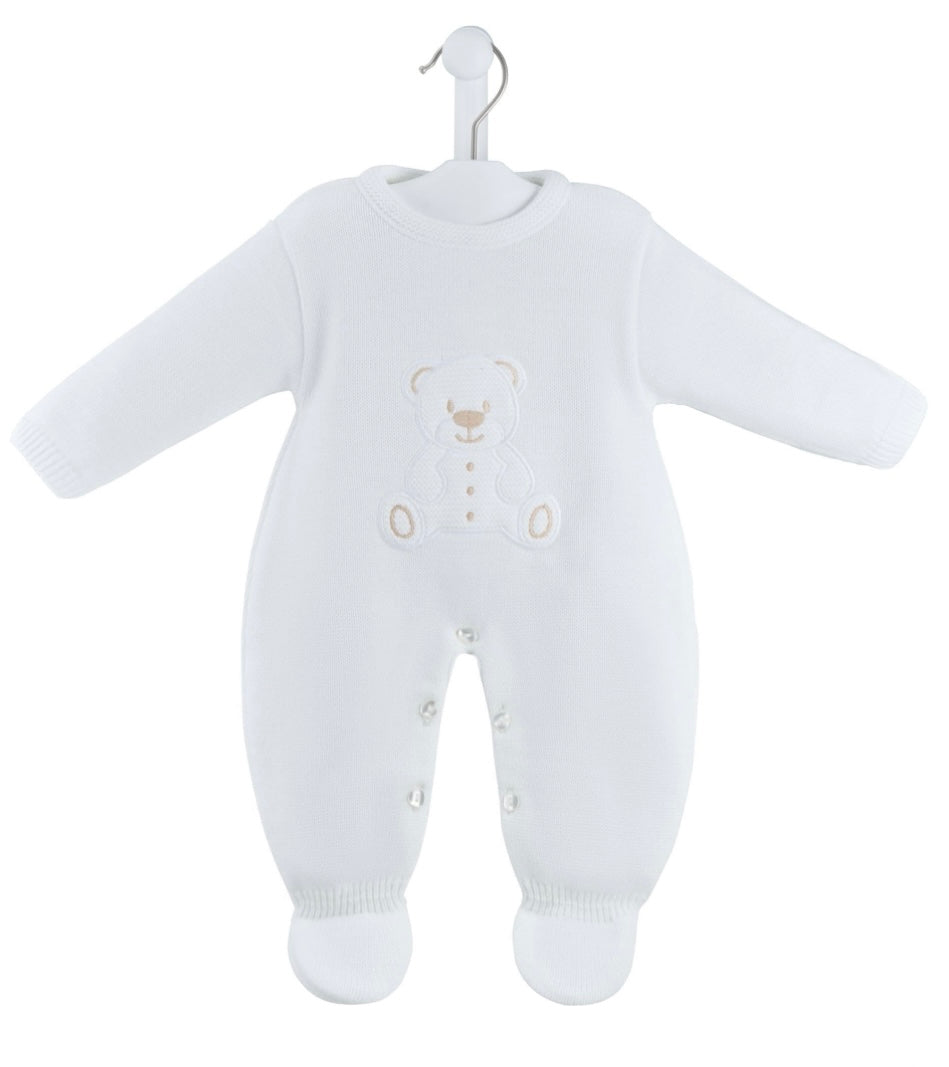 Teddy Bear Knitted Onesie