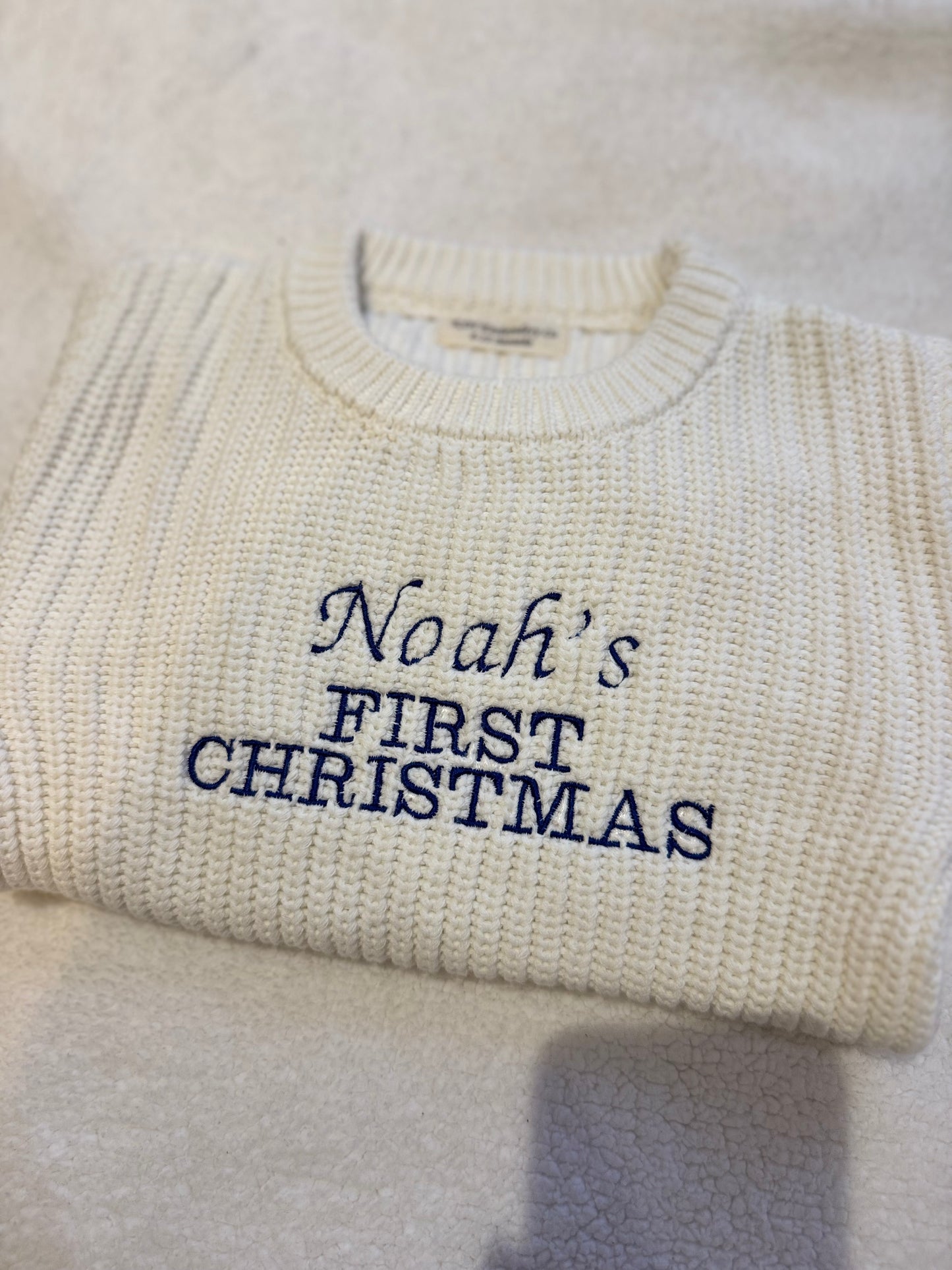 Babies First Christmas Romper