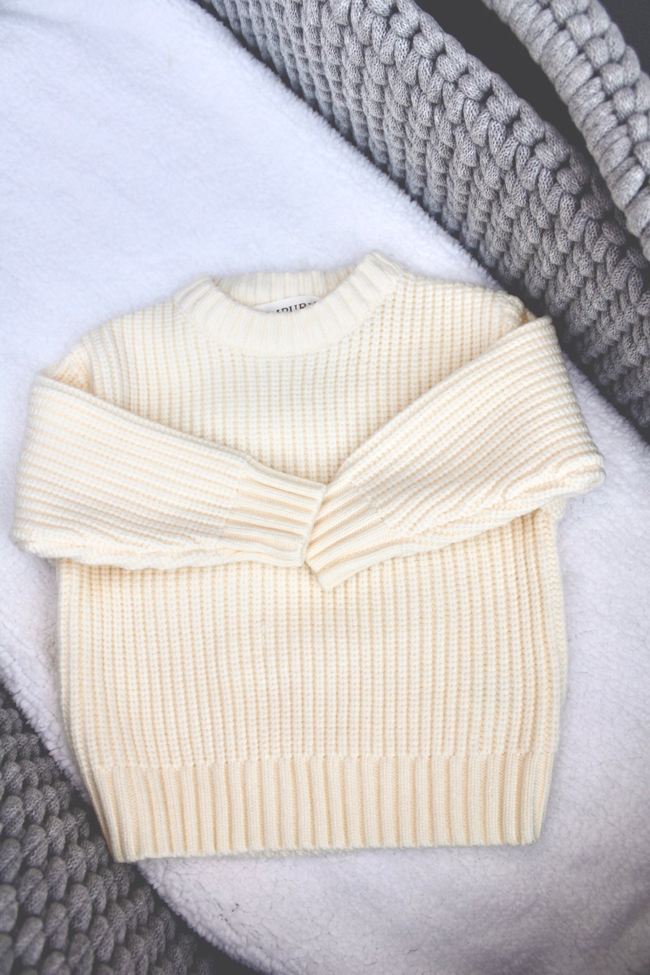 Cream Knitted Jumper